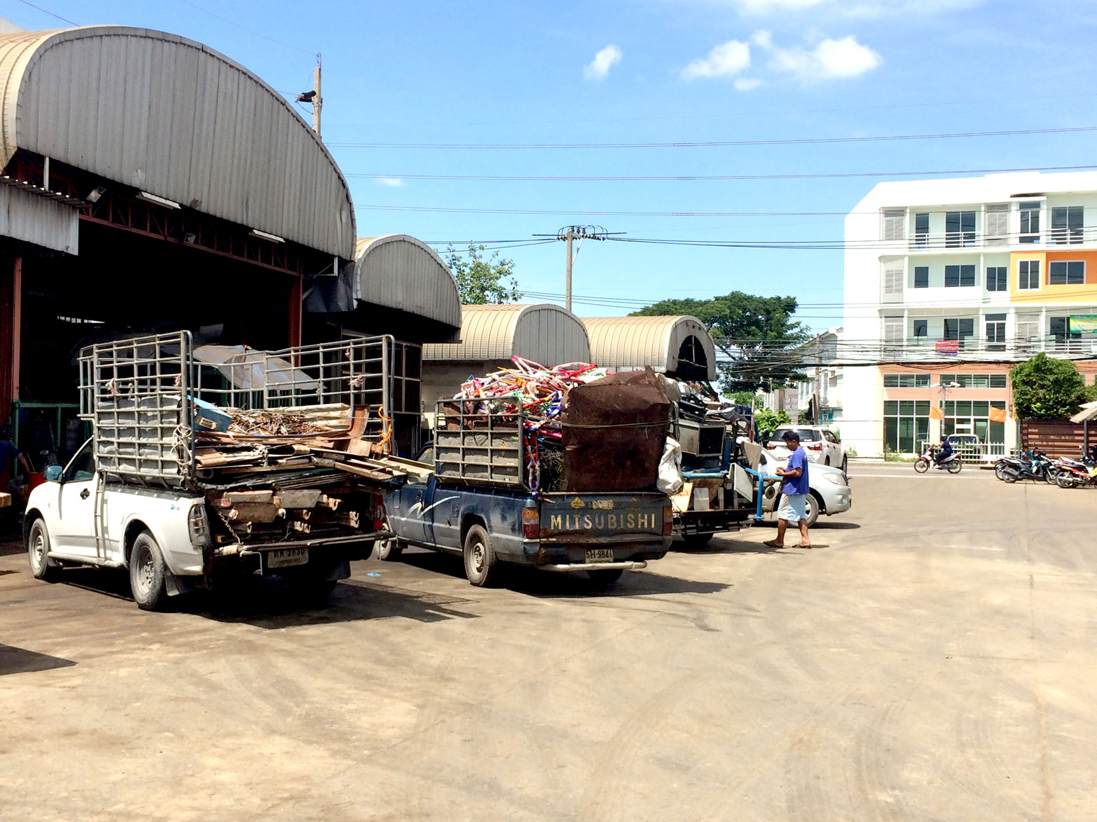 จุดรับซื้อเศษเหล็กหน้าโรงงาน Scrap Thailand