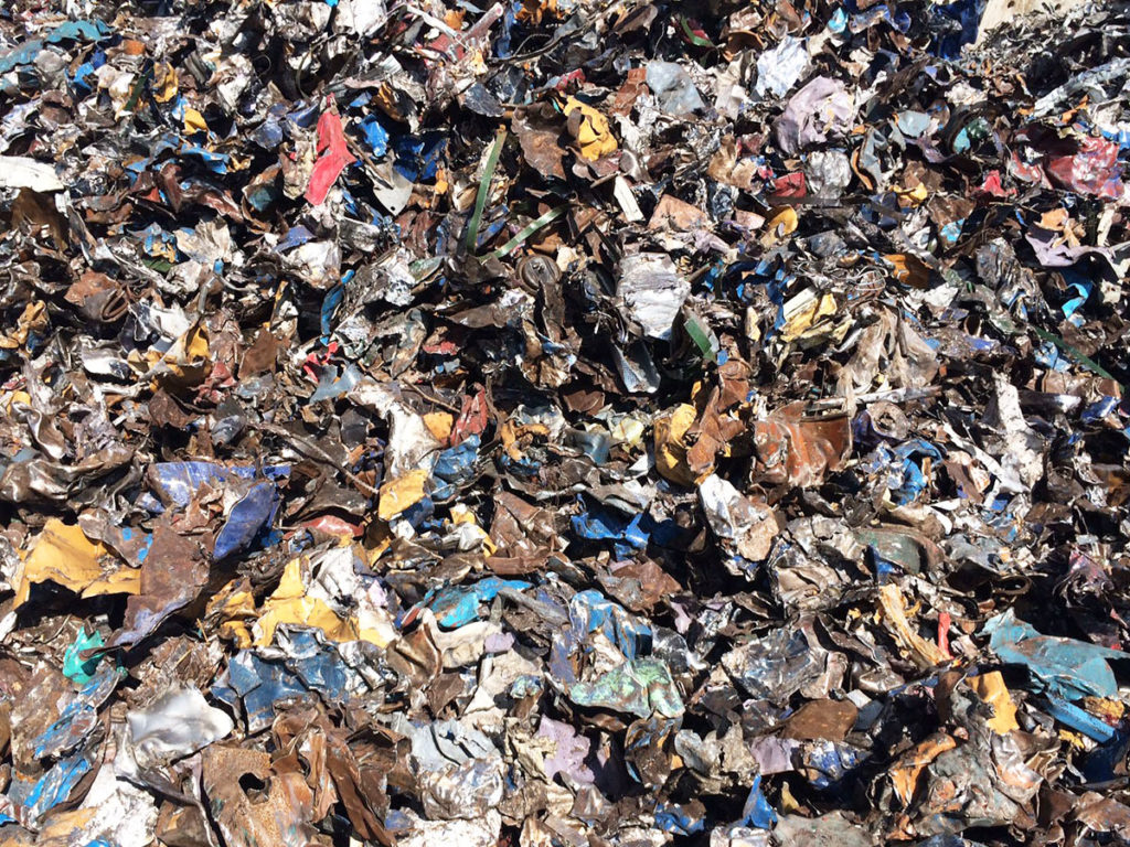 Shredded Light Scrap material in the sell melting trade context