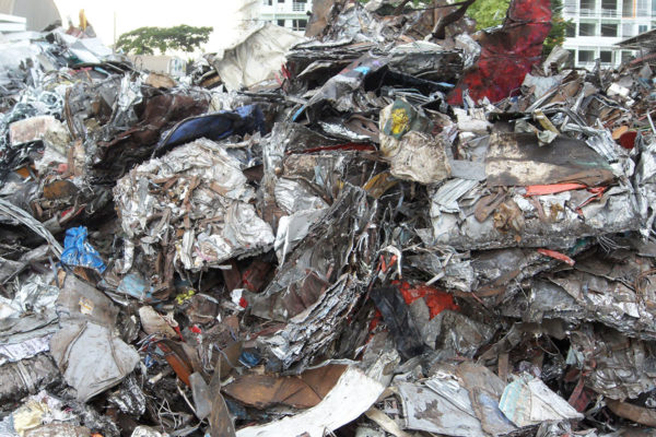 Sheared Light Scrap supplied for melting companies - main material photo