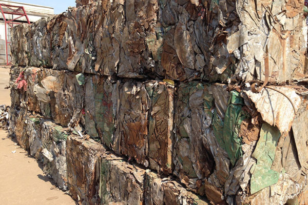 Bundle of Galvanized Iron Sheets supplied for melting companies - material photo 3