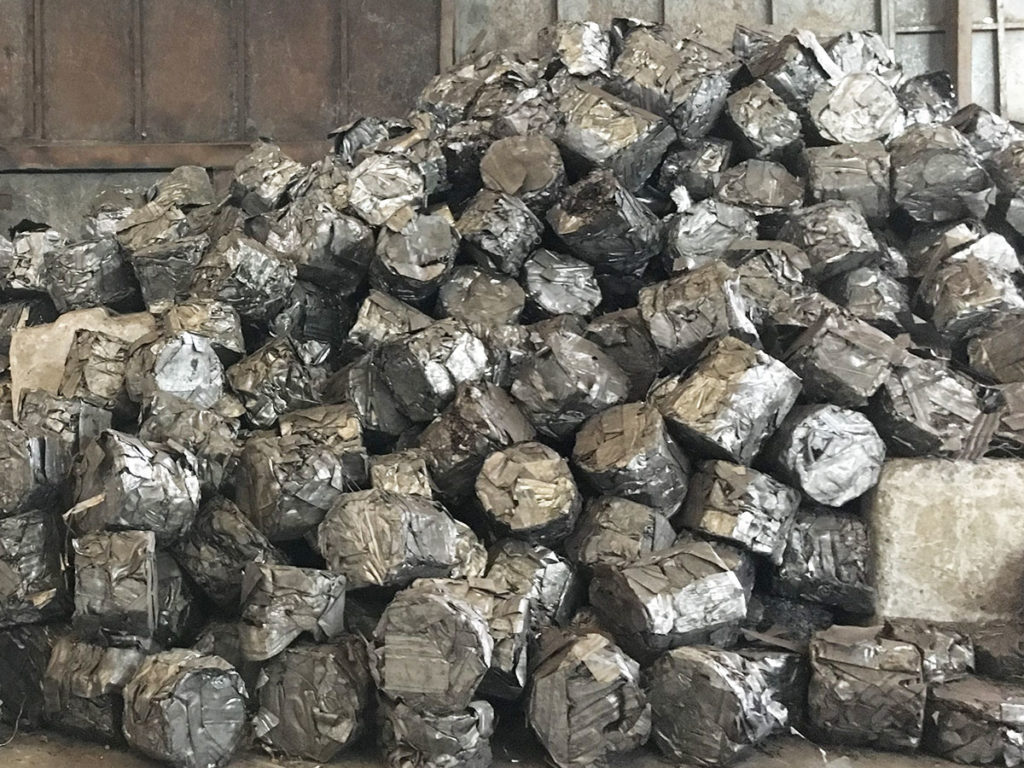 Small Busheling Bundles material in the sell foundry trade context
